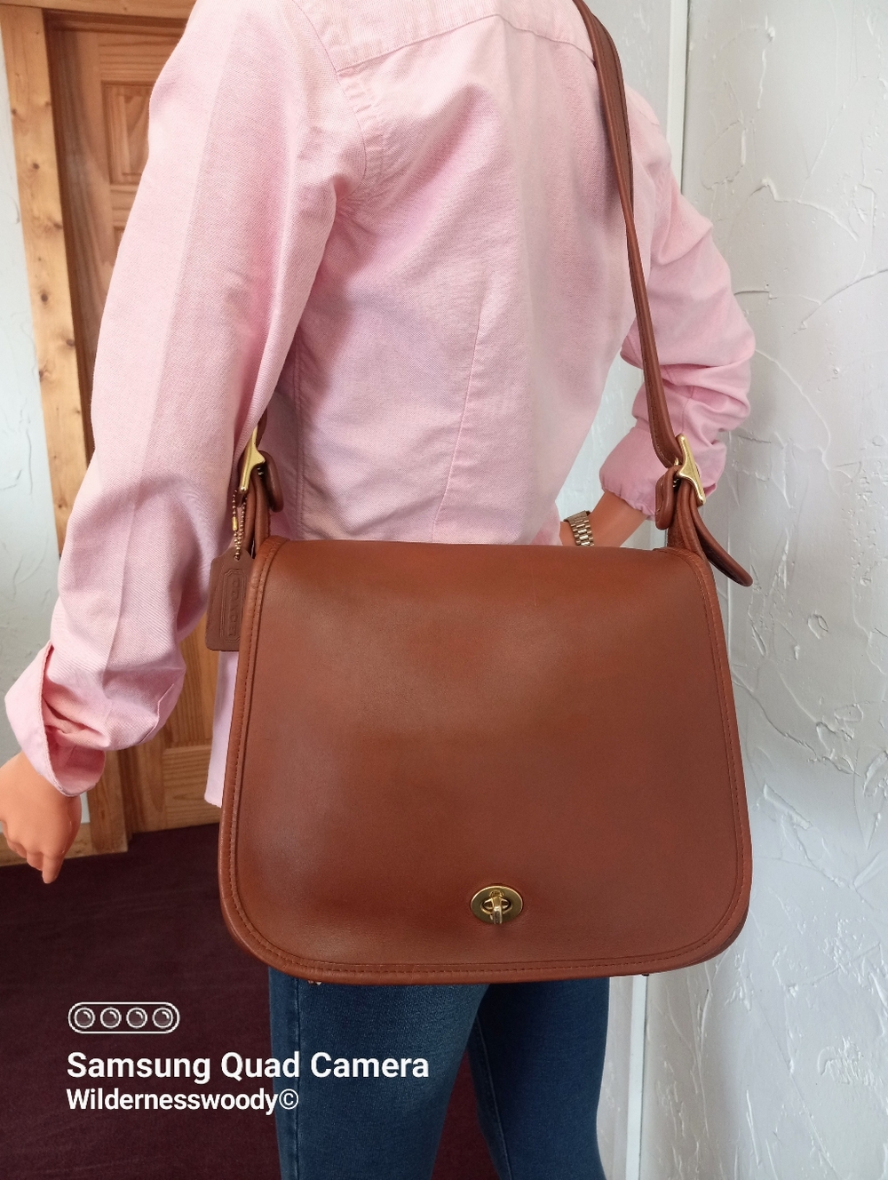 Coach Vintage Stewardess Bag No. British Tan, 1999